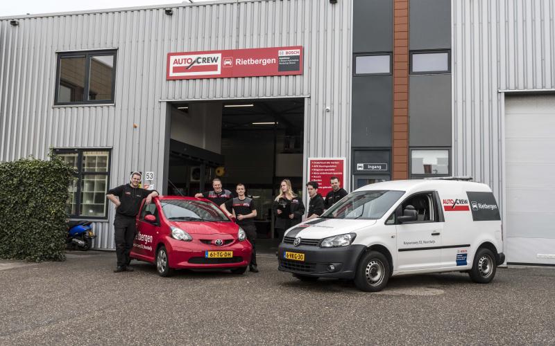 Het team van AutoCrew Rietbergen